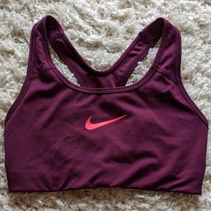 Magenta Nike Sports Bra